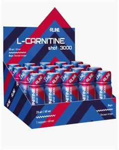 Л карнитин L Carnitine 3000 Shots 60 гр лесные ягоды R-line
