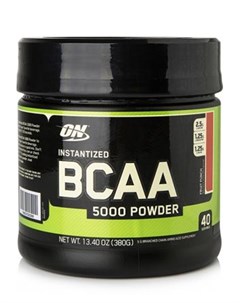 BCAA BCAA 5000 Powder 380 г 380 гр апельсин Optimum nutrition