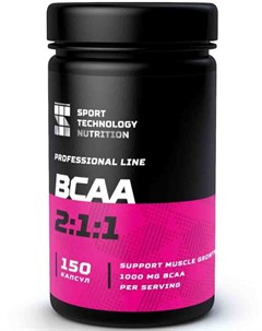 BCAA ВСАА Caps 300 капс Sporttech