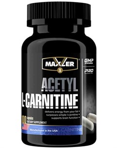Л карнитин Acetyl L Carnitine 100 капс Maxler (макслер)