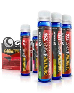 Л карнитин Carnitine Power 3200 20 амп х 25 мл фруктовый микс Geon