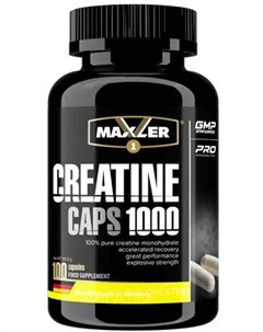 Креатин Creatine Caps 100 капс Maxler (макслер)