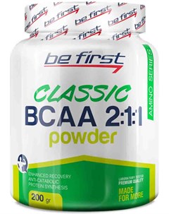 BCAA BCAA 2 1 1 Powder 450 гр ежевика Be first