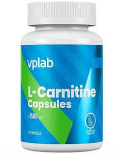 Л карнитин L Carnitine Caps 1500 90 капс Vplab nutrition