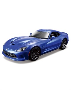 Машинка металлическая сборная 2013 SRT Viper GTS 1 24 синяя Maisto