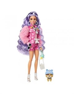 Кукла Mattel Экстра Милли с сиреневыми волосами Barbie