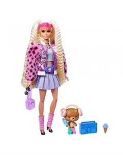 Кукла Mattel Экстра Блондинка с хвостиками Barbie