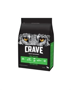 Crave GF Сухой корм для взрослых собак говядина с ягненком 7 кг Brit*