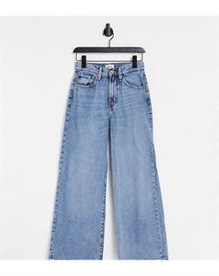 Голубые джинсы с широкими штанинами и завышенной талией Hope Only petite
