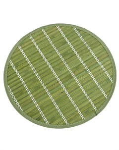 Салфетка сервировочная d38см зелёный бамбук Нет марки