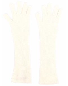 Кашемировые перчатки в рубчик Fabiana filippi