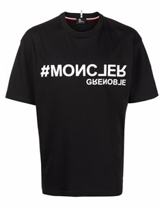 Футболка с логотипом Moncler grenoble