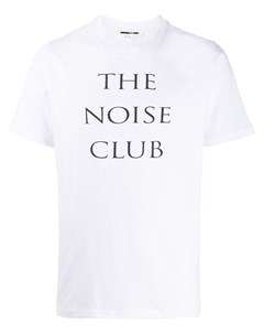Футболка с принтом Noise Club Mcq swallow