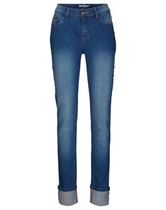 Джинсы стрейч Slim Fit Straight Bonprix