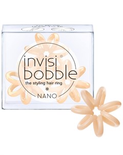Резинка для волос Invisibobble Nano Inv_76 76 Бежевый 3 шт Invisibobble (германия)