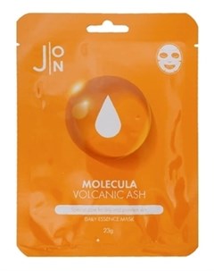 Маска Molecula Volcanic Ash Daily Essence Mask Тканевая для Лица с Экстрактом Вулканического Пепла 2 J:on