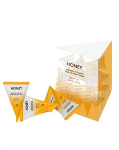 Маска Honey Wash Off Mask Pack для Лица Мед 20 шт 5г J:on