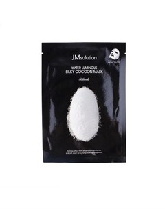 Маска Water Luminous Silky Cocoon Mask Black для Лица с Протеинами Шелка 30 мл Jmsolution