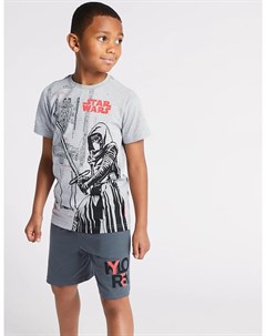 Пижама для мальчика с принтом Star Wars Marks & spencer