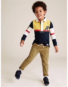Детские хлопковые брюки Marks & spencer