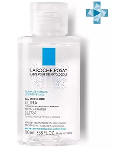 Мицеллярная вода для чувствительной кожи 100 мл Physiological Cleansers La roche-posay