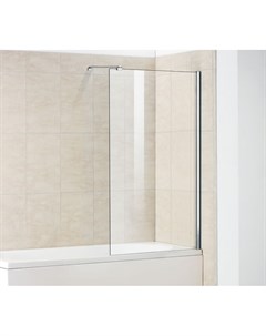 Шторка Screens SC 51 для ванны 800х1500 профиль хром стекло прозрачное Rgw