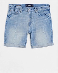 Светлые джинсовые шорты Hollister