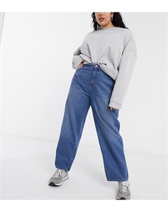 Голубые мешковатые джинсы в винтажном стиле Brooke Noisy may curve