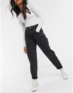 Черные свободные джинсы в винтажном стиле Cotton:on