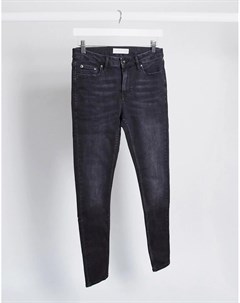 Черные джинсы с напылением Topman