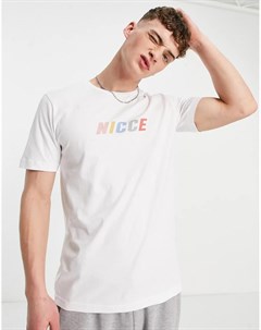 Белая футболка Myriad Nicce