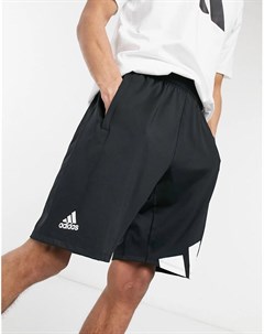 Черные шорты с логотипом и 3 полосками adidas Training Adidas performance