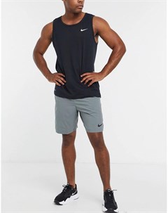 Серые тканые шорты Flex 3 0 Nike training