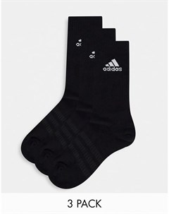 Набор из 3 пар черных носков adidas Training Adidas performance