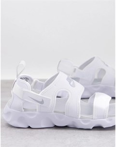 Белые сандалии Owaysis Nike