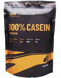 Протеины 100 Casein 900 гр банан Spw