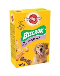 Biscrok Бисквитные косточки лакомство для собак 500 г Pedigree