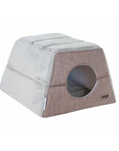 Cuddle Igloo лежанка домик для кошек коричневый размер 300х410х410 мм Rogz