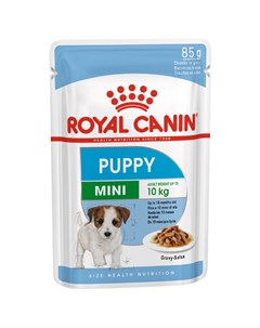 Корм для щенков Mini Puppy для мелких пород соус пауч 85г Royal canin