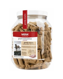 Лакомство Pure Sensitive Goody Snacks для собак с индейкой и рисом Mera