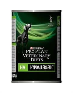 Veterinary Diets HA Hypoallergenic влажный диетический корм для щенков и собак при аллергиях и пищев Pro plan
