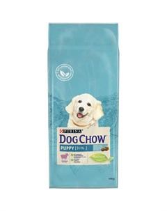 Корм для щенков Ягненок сух 14кг Dog chow