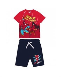 Футболка и шорты Disney Человек Паук в комплекте Mothercare