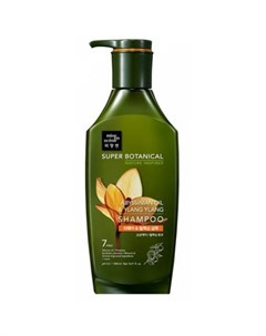 Восстанавливающий и расслабляющий шампунь super botanic repair shampoo abyssinian oil and ylang ylan Mise en scene