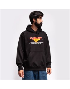 Худи Hooded Runner Sweatshirt Black 2021 Carhartt wip