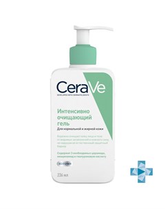 Гель для лица и тела очищающий для нормальной и жирной кожи 236 мл Cerave