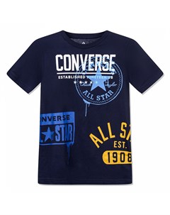 Подростковая футболка Logo All Over Layout Tee Converse