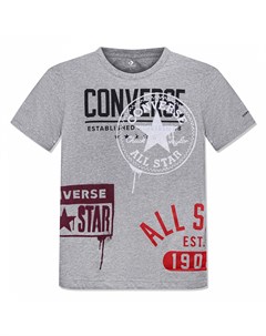 Подростковая футболка Logo All Over Layout Tee Converse
