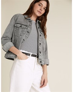 Джинсовый пиджак с карманами Marks Spencer Marks & spencer