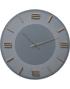 Часы настенные leonardo серый 49x49x5 см Kare